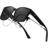 B-black Frame Grey Lens