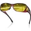 A04-m Size Wine Red Frame Night Vision Lens