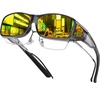 B03-l Size Transparent Grey Frame Night Vision Lens