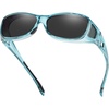 M Clear Blue Frame Grey