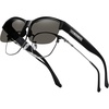 Black Frame Grey Lens