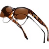 Tortoise Frame Brown Lens