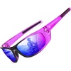 Black Purple Frame Revo Blue Lens