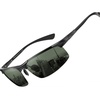 Black Frame Dark Green Lens