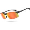 Black Frame Revo Red Lens