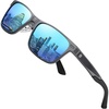 Gunmetal Frame Revo Blue Lens