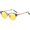 Gray Tortoise Frame Night Vision Lens