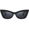 image:imageDUCO Small Cat Eye Sunglasses for Women Retro Polarized Narrow Sun Glasses W005