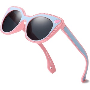 image:imageDUCO Cute Polarized Kids Sunglasses for Girls Boys Flexible Children Shades UV Protection Age 610 K018