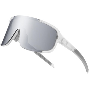 image:imageDUCO Non Polarized Cycling Sunglasses UV400 Running Shades DC0025White Frame Revo Grey Lens