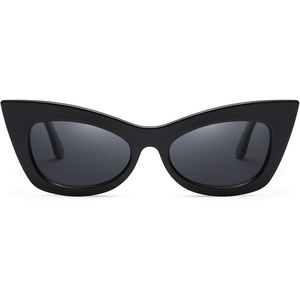 image:imageDUCO Small Cat Eye Sunglasses for Women Retro Polarized Narrow Sun Glasses W005