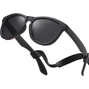 image:imageDUCO Toddler Sunglasses for Boys Girls Age 35 Polarized Kids Sun Glasses with Strap and UV400 Lens DK031