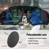 image:imageDUCO 4 Lenses Kids Sunglasses Polarized Youth Baseball Sun Glasses Sports Teens Cycling Shades Boys Girls DK280Black Frame Black Temple Orange Colorful Lens