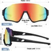 image:imageDUCO 4 Lenses Kids Sunglasses Polarized Youth Baseball Sun Glasses Sports Teens Cycling Shades Boys Girls DK280Black Frame Black Temple Orange Colorful Lens