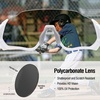 image:imageDUCO 4 Lenses Kids Sunglasses Polarized Youth Baseball Sun Glasses Sports Teens Cycling Shades Boys Girls DK280White Frame Grey Temple Blue Colorful Lens