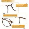 image:imageDUCO Blue Light Blocking Computer Glasses Anti UV Eye Strain Reading Video Eyewear Glasses DC5211