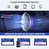 image:imageDUCO Blue Light Blocking Glasses Computer Gaming Glasses W009