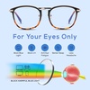 image:imageDUCO Blue Light Blocking Glasses For Men Blue Ray Glasses Oversized Computer Glasses Retro Square Fashion Eyeglasses 5223Black Tortoise