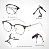 image:imageDUCO Blue Light Blocking Glasses Lightweight Eyeglasses Filter Computer Gaming Glasses W009