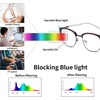 image:imageDUCO Blue Light Blocking Glasses Lightweight Eyeglasses Filter Computer Gaming Glasses W009