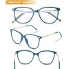 image:imageDUCO Blue Light Blocking Glasses Reduce Eye Strain and Fatigue Gaming Blue Blockers Computer Reading Glasses DC5209