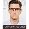 image:imageDUCO Blue Light Blocking Glasses Superlight Eyeglasses Frame Anti Blue Ray Computer Gaming Glasses 306