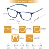 image:imageDUCO Blue Light Blocking Glasses for Women Men Luxury Carbon Fiber Temple Gaming Glasses for Computer Eye Strain