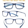 image:imageDUCO Blue Light Blocking Glasses for Women Men Luxury Carbon Fiber Temple Gaming Glasses for Computer Eye Strain