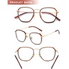 image:imageDUCO Blue Light Glasses For Women Computer Glasses Blue Ray Blocking Glasses For Men Womens Fashion Eyeglasses W014