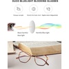 image:imageDUCO Blue Light Glasses For Women Computer Glasses Blue Ray Blocking Glasses For Men Womens Fashion Eyeglasses W014