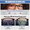 image:imageDUCO Blue Light Glasses for Kids Boys Girls Blue Ray Blocking Glasses Cute Computer Gaming TV Glasses Blue Purple