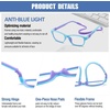 image:imageDUCO Blue Light Glasses for Kids Boys Girls Blue Ray Blocking Glasses Cute Computer Gaming TV Glasses Blue Purple