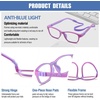 image:imageDUCO Blue Light Glasses for Kids Boys Girls Blue Ray Blocking Glasses Cute Computer Gaming TV Glasses Pink Purple
