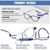 image:imageDUCO Blue Light Glasses for Kids with Strap AntiGlare Gaming Computer Glasses Eyeglasses for Boys Girls Age 610 K025