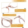 image:imageDUCO Blue Light Glasses for Men Women Blue Ray Blocking Glasses Computer Gaming Glasses Retro Round Eyeglasses Frame 5217