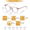 image:imageDUCO Blue Light Glasses for Men Women Blue Ray Blocking Glasses Computer Gaming Glasses Retro Round Eyeglasses Frame 5217