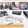 image:imageDUCO Blue Light Glasses for Women Men Blue Ray Blocking Glasses Computer Glasses for Teens Retro Round Eyeglasses W013