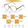 image:imageDUCO Blue Light Glasses for Women Men Computer Blue Light Blocking Glasses Anti Eyestrain Retro Eyeglasses Womens 5207