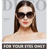 image:imageDUCO Classic Polarized Oversized Designer Sunglasses for Women 100 UV Protection Shade Sun glasses DC1220