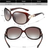 image:imageDUCO Classic Polarized Oversized Designer Sunglasses for Women 100 UV Protection Shade Sun glasses DC1220