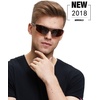 image:imageDUCO Fashion AlMg Metal Frame Mens Style Anti Glare Night Vision Glasses for Men Driving