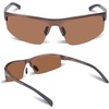 image:imageDUCO Fashion AlMg Metal Frame Mens Style Anti Glare Night Vision Glasses for Men Driving