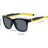 image:imageDUCO Kids Aviatory Style Polarized Sunglasses TPEE Flexible Frame Glasses for Boys and Girls