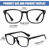 image:imageDUCO Kids Blue Light Glasses Girls Boys Computer Gaming Eyeglasses Anti UVBluelight Glasses for Kids Age 610 K028Black