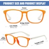 image:imageDUCO Kids Blue Light Glasses Girls Boys Computer Gaming Eyeglasses Anti UVBluelight Glasses for Kids Age 610 K028Orange White