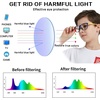 image:imageDUCO Kids Blue Light Glasses Girls Boys Computer Gaming Eyeglasses Anti UVBluelight Glasses for Kids Age 610 K028Orange White