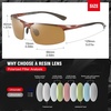 image:imageDUCO Mens Sports Polarized Driving Carbon Fiber Sunglasses For Men UV400 Protection DC8277 Brown Frame Brown Lens