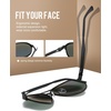 image:imageDUCO Pilot Premium Military Style Sunglasses for Men 100 UV Protection Polarized 3028