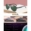 image:imageDUCO Pilot Premium Military Style Sunglasses for Men 100 UV Protection Polarized 3028