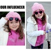 image:imageDUCO Polarized Kids Aviator Sunglasses for Boys Girls Flexible Toddler Shades UV Protection Age 35 K011